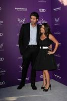 LOS ANGELES, JUN 9 - Jason Goldberg, Soliel Moon Frye arriving at 11th Annual Chrysalis Butterfly Ball at Private Residence on June 9, 2012 in Los Angeles, CA photo