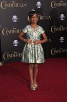 los angeles, mar 1 - marsai martin en el estreno mundial de cenicienta en el teatro el capitan el 1 de marzo de 2015 en los angeles, ca foto