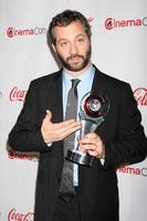 LAS VEGAS, APR 26 - Judd Apatow arrives at the CinemaCon 2012 Talent Awards at Caesars Palace on April 26, 2012 in Las Vegas, NV photo