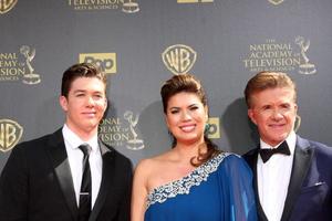 LOS ANGELES, APR 26 - Alan Thicke, son, wife at the 2015 Daytime Emmy Awards at the Warner Brothers Studio Lot on April 26, 2015 in Burbank, CA photo