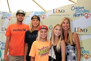 LOS ANGELES, JUN 14 - Rick DeVoe Ryder DeVoe, Fisher DeVoe, Jaysea DeVoe, Julie DeVoe at the Children Mending Hearts 6th Annual Fundraiser at Private Estate on June 14, 2014 in Beverly Hills, CA photo