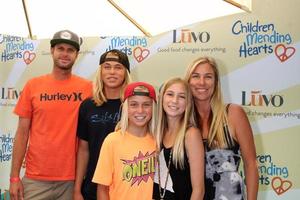 LOS ANGELES, JUN 14 - Rick DeVoe Ryder DeVoe, Fisher DeVoe, Jaysea DeVoe, Julie DeVoe at the Children Mending Hearts 6th Annual Fundraiser at Private Estate on June 14, 2014 in Beverly Hills, CA photo