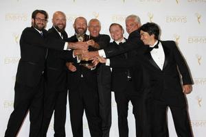 LOS ANGELES, AUG 16 - Deadliest Catch, Cinematraphy for a Reality Program at the 2014 Creative Emmy Awards, Press Room at Nokia Theater on August 16, 2014 in Los Angeles, CA photo