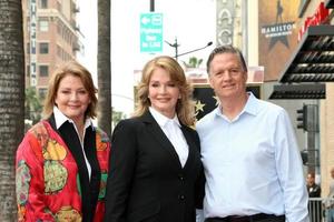 LOS ANGELES, MAY 19 - Andrea Hall Gengler, Deidre Hall, Bill Hall at the Deidre Hall Hollywood Walk of Fame Ceremony at Hollywood Blvd on May 19, 2016 in Los Angeles, CA photo