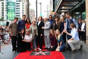 LOS ANGELES, MAY 19 - Deidre Hall, DOOL Cast at the Deidre Hall Hollywood Walk of Fame Ceremony at Hollywood Blvd on May 19, 2016 in Los Angeles, CA photo