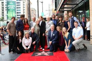 LOS ANGELES, MAY 19 - Deidre Hall, DOOL Cast, Greg Meng, Ken Corday at the Deidre Hall Hollywood Walk of Fame Ceremony at Hollywood Blvd on May 19, 2016 in Los Angeles, CA photo