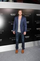 LOS ANGELES, AUG 7 - Derek Theler arrives at the Elysium World Premiere at the Village Theater on August 7, 2013 in Westwood, CA photo