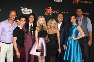 LOS ANGELES, JUL 24 - Descendants Cast, Maz Jobrani, Cameron Boyce, Booboo Stewart, Dove Cameron, Kristin Chenoweth, Kenny Ortega, Sofia Carson, Dan Payne at the Descendants Premiere Screening at the Walt Disney Studios on July 24, 2015 in Burbank, CA photo