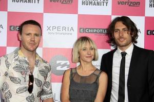 LOS ANGELES, JUL 25 - Joy Formidable at the Billabong s 6th Annual Design For Humanity Event at the Paramount Studios on July 25, 2012 in Los Angeles, CA photo