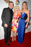 LOS ANGELES, DEC 4 - Ricky Schroder, Dolly Parton, Jennifer Nettles at the Dolly Parton s Coat Of Many Colors at the Egyptian Theater on December 4, 2015 in Los Angeles, CA photo