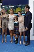 LOS ANGELES, SEP 17 - Harry Connick Jr Sarah Goodacre, Jill Goodacre, Charlotte Connick, Georgia Connick arrives at the Warner Bros World Premiere of Dolphin Tale at The Regency Village Theater on September 17, 2011 in Westwood, CA photo