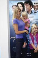 LOS ANGELES, SEP 17 - Gabrielle Reece, daughters arrives at the Warner Bros World Premiere of Dolphin Tale at The Regency Village Theater on September 17, 2011 in Westwood, CA photo