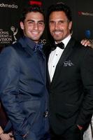 LOS ANGELES, JUN 16 - Don Diamont, son arrives at the 40th Daytime Emmy Awards at the Skirball Cultural Center on June 16, 2013 in Los Angeles, CA photo