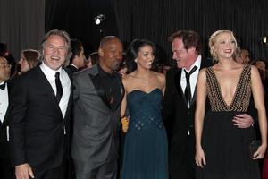 LOS ANGELES, FEB 24 - Don Johnson, Jamie Foxx, Quentin Tarentino, Lianne Spiderbaby arrives at the 85th Academy Awards presenting the Oscars at the Dolby Theater on February 24, 2013 in Los Angeles, CA photo