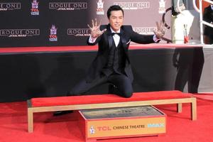 LOS ANGELES, DEC 1 - Donnie Yen at the Donnie Yen Hand And Footprint Ceremony at TCL Chinese Theater IMAX on December 1, 2016 in Los Angeles, CA photo