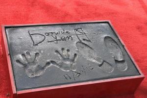 LOS ANGELES, DEC 1 - Donnie Yen Hand And Footprints at the Donnie Yen Hand And Footprint Ceremony at TCL Chinese Theater IMAX on December 1, 2016 in Los Angeles, CA photo
