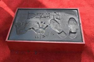 LOS ANGELES, DEC 1 - Donnie Yen Hand And Footprints at the Donnie Yen Hand And Footprint Ceremony at TCL Chinese Theater IMAX on December 1, 2016 in Los Angeles, CA photo