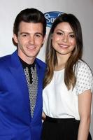 LOS ANGELES, APR 17 - Drake Bell, Miranda Cosgrove at the Drake Bell s Album Release Party for Ready, Set, Go at Mixology on April 17, 2014 in Los Angeles, CA photo