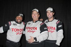 LOS ANGELES, MAR 17 - Hill Harper Jerry Westlund Brody Jenner at the training session for the 36th Toyota Pro Celebrity Race to be held in Long Beach, CA on April 14, 2012 at the Willow Springs Racetrack on March 17, 2012 in Willow Springs, CA photo