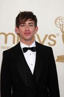 LOS ANGELES, SEP 18 - Kevin McHale arriving at the 63rd Primetime Emmy Awards at Nokia Theater on September 18, 2011 in Los Angeles, CA photo