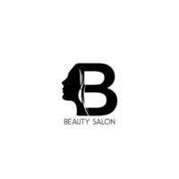 vector de logotipo de estilo de cabello de belleza