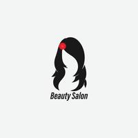 vector de logotipo de estilo de cabello de belleza