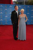 LOS ANGELES, AUG 29 - Will Arnett and Amy Poehler arrives at the 2010 Emmy Awards at Nokia Theater at LA Live on August 29, 2010 in Los Angeles, CA photo