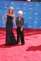 LOS ANGELES, AUG 29 - Kathy Griffin, Maggie Griffin arrives at the 2010 Emmy Awards at Nokia Theater at LA Live on August 29, 2010 in Los Angeles, CA photo