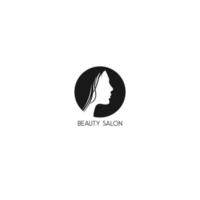 vector de logotipo de estilo de cabello de belleza