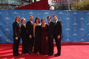 LOS ANGELES, AUG 29 - Nurse Jackie Cast arrives at the 2010 Emmy Awards at Nokia Theater at LA Live on August 29, 2010 in Los Angeles, CA photo