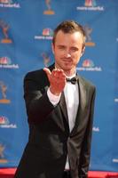 LOS ANGELES, AUG 29 - Aaron Paul arrives at the 2010 Emmy Awards at Nokia Theater at LA Live on August 29, 2010 in Los Angeles, CA photo