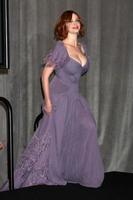 LOS ANGELES, AUG 29 - Christina Hendricks in the Press Room at the 2010 Emmy Awards at Nokia Theater at LA Live on August 29, 2010 in Los Angeles, CA photo
