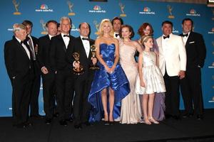 LOS ANGELES, AUG 29 - Mad Men Cast in the Press Room at the 2010 Emmy Awards at Nokia Theater at LA Live on August 29, 2010 in Los Angeles, CA photo