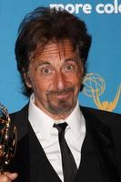 los angeles, 29 de agosto - al pacino en la sala de prensa de los premios emmy 2010 en el teatro nokia en la live el 29 de agosto de 2010 en los angeles, ca foto