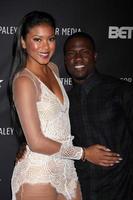 LOS ANGELES, OCT 14 - Eniko Parrish, Kevin Hart at the Real Husbands of Hollywood Screening at Paley Center For Media on October 14, 2014 in Beverly Hills, CA photo