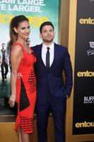 LOS ANGELES, MAY 27 - Breanne Racano, Jerry Ferrara at the Entourage Movie Premiere at the Village Theater on May 27, 2015 in Westwood, CA photo