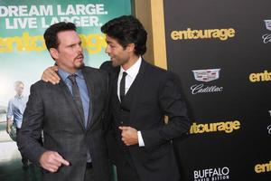 LOS ANGELES, MAY 27 - Kevin Dillon, Adrian Grenier at the Entourage Movie Premiere at the Village Theater on May 27, 2015 in Westwood, CA photo