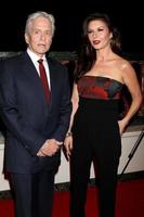 LOS ANGELES, FEB 8 - Michael Douglas, Catherine Zeta-Jones at the 15th Annual Movies For Grownups Awards at the Beverly Wilshire Hotel on February 8, 2016 in Beverly Hills, CA photo