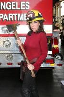 LOS ANGELES, NOV 30 - Kate Linder at the Hollywood Chamber Of Commerce 17th Annual Police And Fire BBQ at Wilcox Station on November 30, 2011 in Los Angeles, CA photo