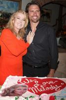 LOS ANGELES, MAR 4 - Melody Thomas Scott, Joshua Morrow at the Melody Thomas Scott Celebrates 35 Years at the Young and the Restless at CBS Television City on March 4, 2014 in Los Angeles, CA photo