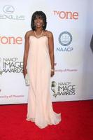 LOS ANGELES, FEB 6 - Misan Sagay at the 46th NAACP Image Awards Arrivals at a Pasadena Convention Center on February 6, 2015 in Pasadena, CA photo