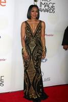 LOS ANGELES, FEB 6 - Angela Bassett at the 46th NAACP Image Awards Arrivals at a Pasadena Convention Center on February 6, 2015 in Pasadena, CA photo