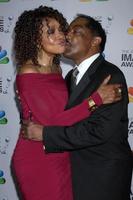 LOS ANGELES, FEB 17 - Beverly Todd, James Reynolds arrives at the 43rd NAACP Image Awards at the Shrine Auditorium on February 17, 2012 in Los Angeles, CA photo