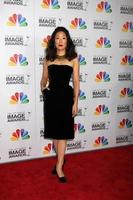 LOS ANGELES, FEB 17 - Sandra Oh arrives at the 43rd NAACP Image Awards at the Shrine Auditorium on February 17, 2012 in Los Angeles, CA photo