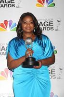 LOS ANGELES, FEB 17 - Octavia Spencer in the Press Room of the 43rd NAACP Image Awards at the Shrine Auditorium on February 17, 2012 in Los Angeles, CA photo