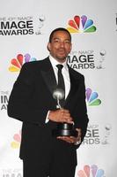 LOS ANGELES, FEB 17 - Laz Alonzo in the Press Room of the 43rd NAACP Image Awards at the Shrine Auditorium on February 17, 2012 in Los Angeles, CA photo