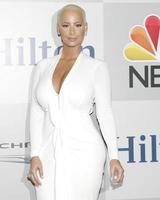 Los Ángeles, 11 de enero - Amber Rose en la fiesta de los Globos de Oro de la nbc en un beverly hilton el 11 de enero de 2015 en beverly hills, ca foto