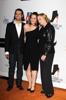 LOS ANGELES, MAY 18 - Cyrus Wilcox, Clementine Ford, Cybil Shepherd arrives at the 19th Annual Race to Erase MS gala at Century Plaza Hotel on May 18, 2012 in Century City, CA photo