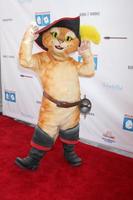 LOS ANGELES, FEB 19 - Puss In Boots at the Milk Bookies Sixth Annual Story Time Celebration at the Toyota Grand Prix Racecourse on April 19, 2015 in Long Beach, CA photo