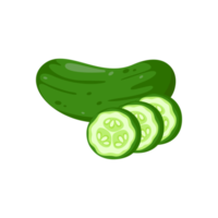 ingrédients de concombre vert pour la cuisson png